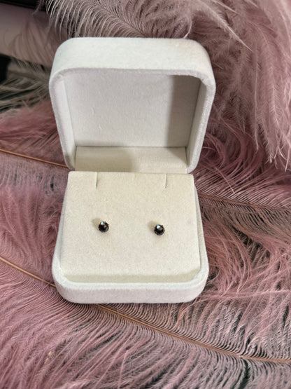 Black Diamond Earrings