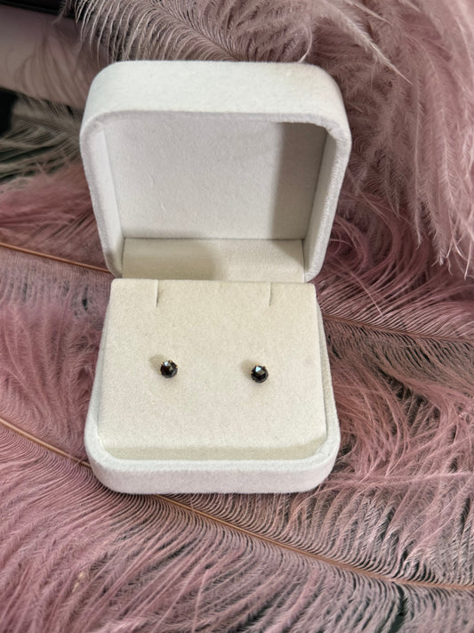 Black Diamond Earrings