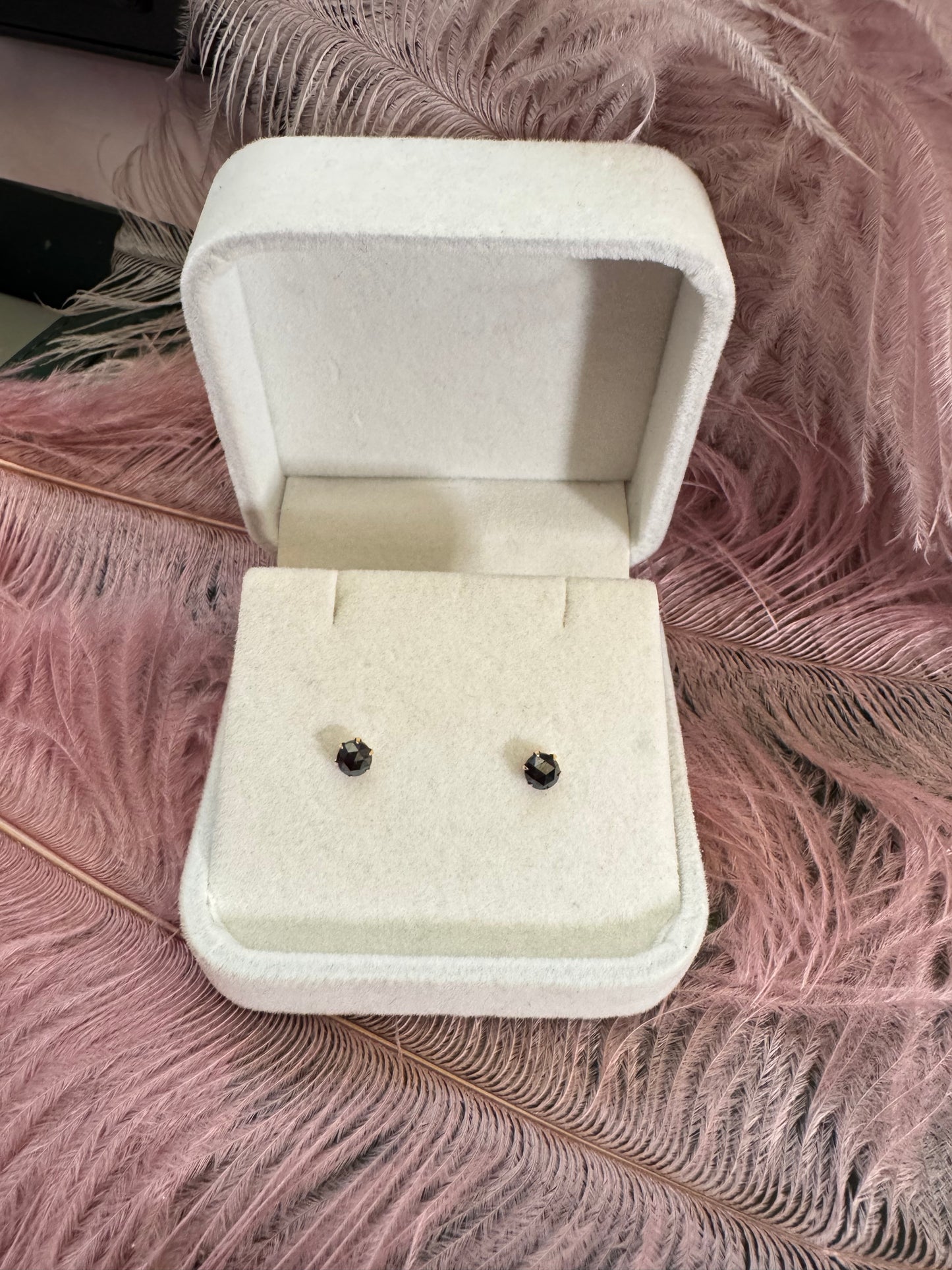 Black Diamond Earrings