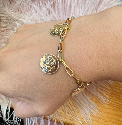 Coin Bracelet